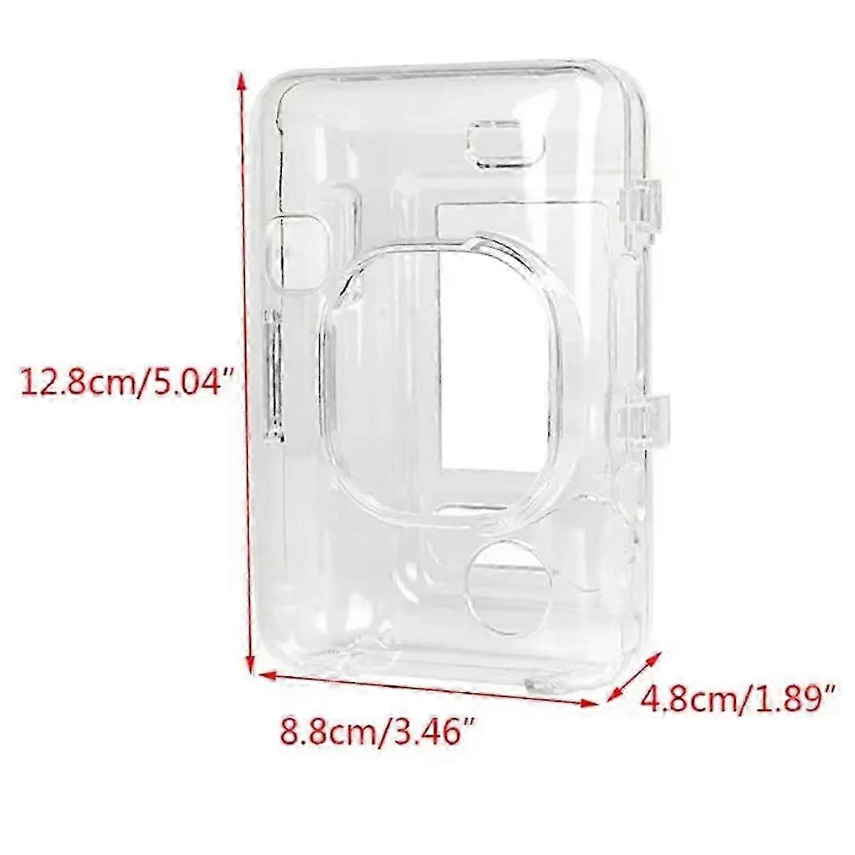 New Transparent Crystal PVC Protective Case Protector Instant Camera Storage Bag Cover for Mini