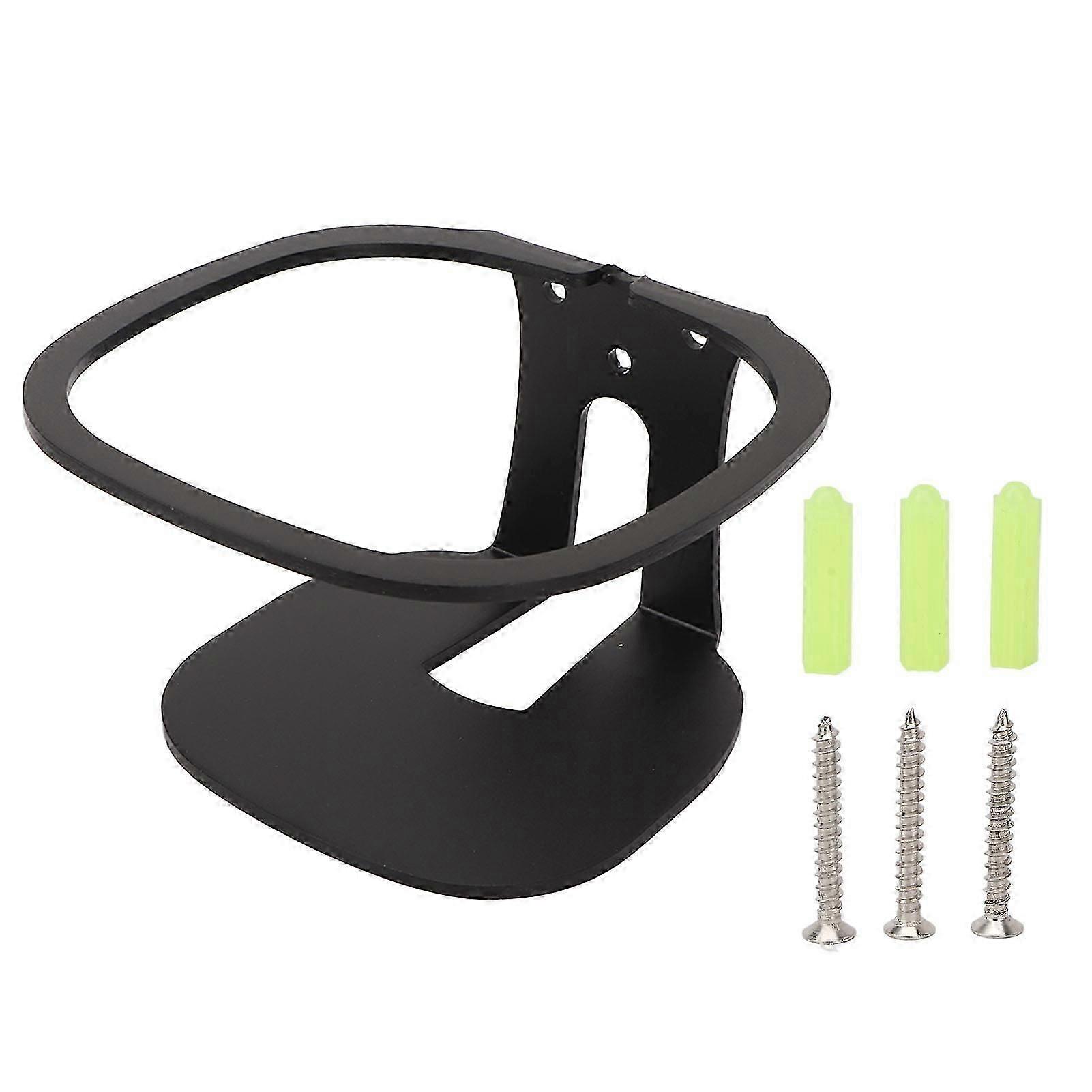 Bluetooth Speaker Wall Mount Bracket Thickened Metal Stable Support Easy Installation Bracket for PULSE 5 Black