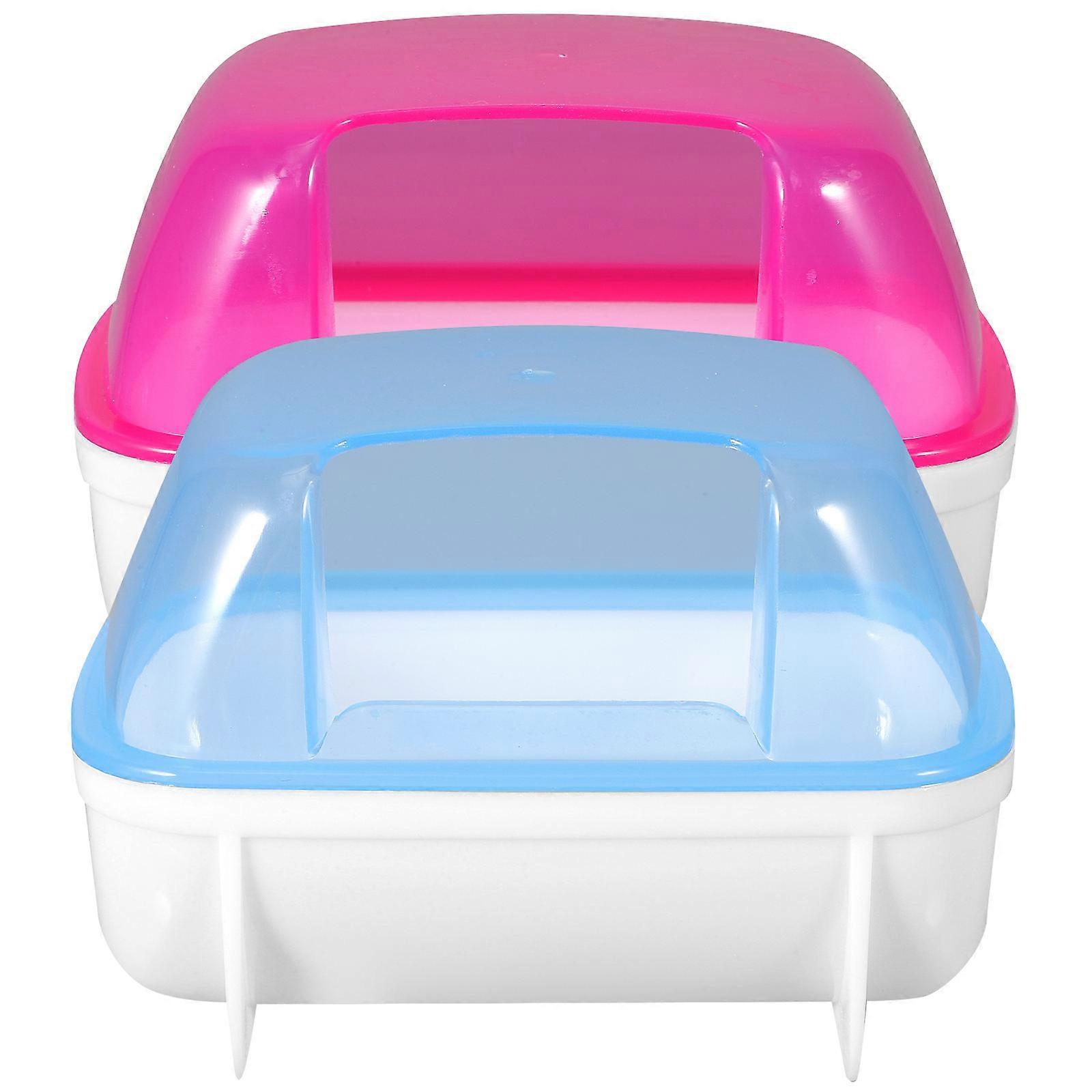 Recreational Sand Bath for Small Pets with Practical Design