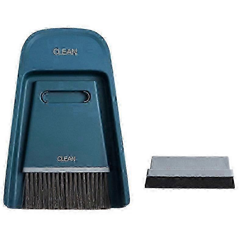Multipurpose Bar Cleaning Brush Set with Dustpan for Coffee Grinder & Desktop