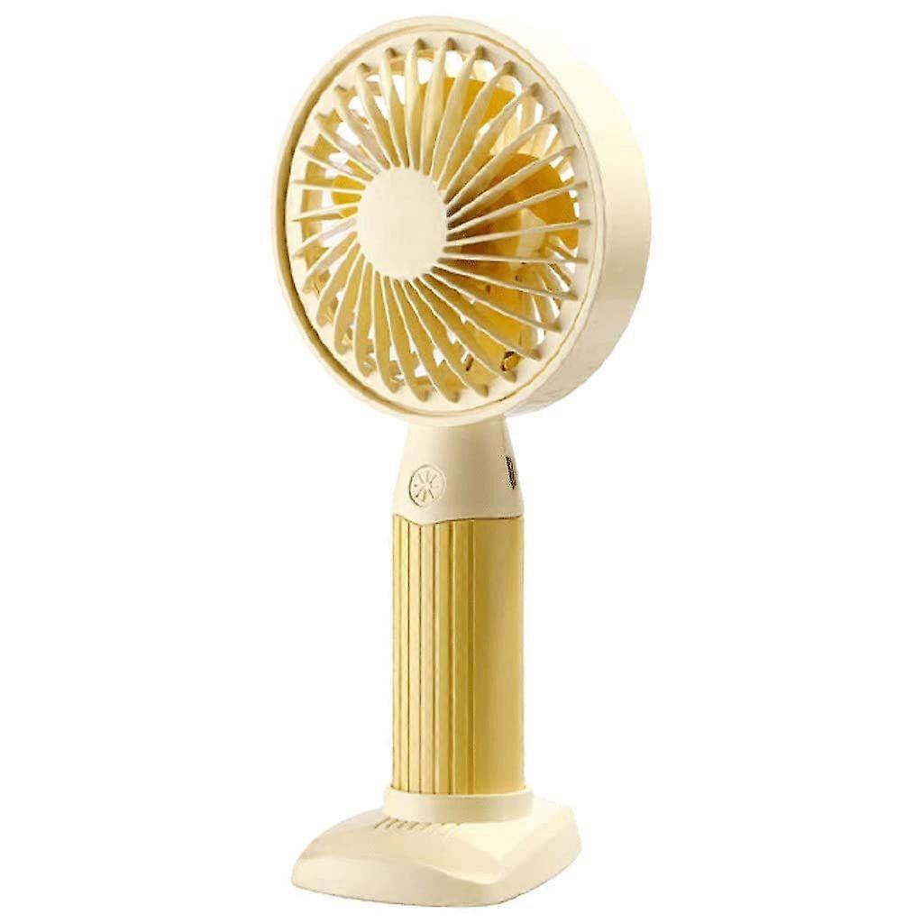 Portable Mini USB Handheld Fan (Yellow)