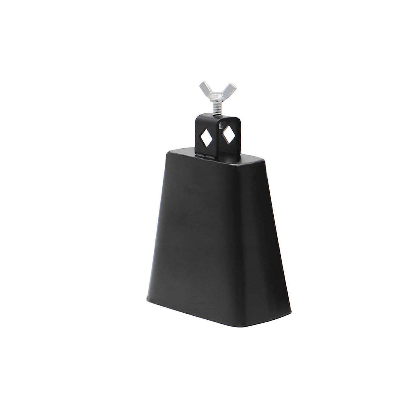 Percussion Instrument Cowbell - Metal Noise Maker for Drum Set, Weddings, Football Games, and Cheering Events