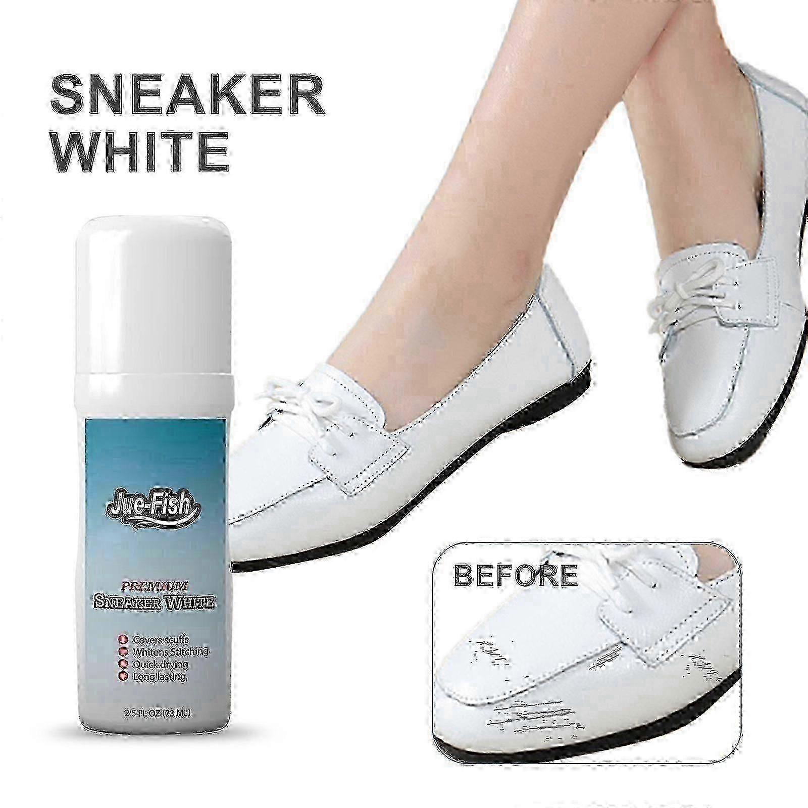 Nettoyant éclaircissant pour chaussures, enlever les bords jaunes Décontamination Nettoyage Blanchiment Petites chaussures blanches Nettoyant Agent de cirage