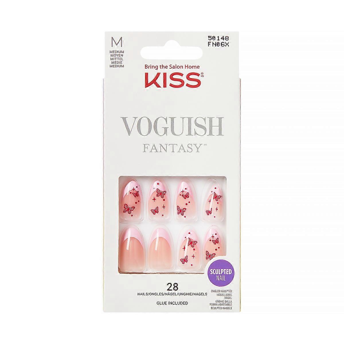 Kiss Products Gel Fantasy Fake Nails - Countdown - 31ct