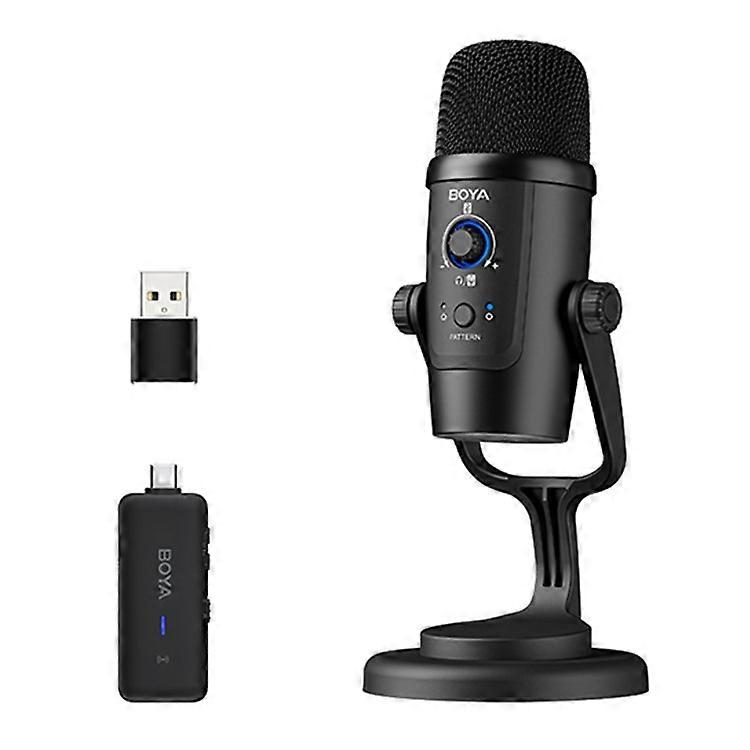 BOYA BY-PM500W Game Conference USB Wired / Wireless Condenser Microphone for Computer Laptop