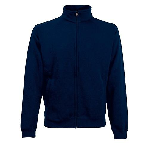 Fruit Of The Loom Mens Premium 70/30 Zip Neck Sweatshirt