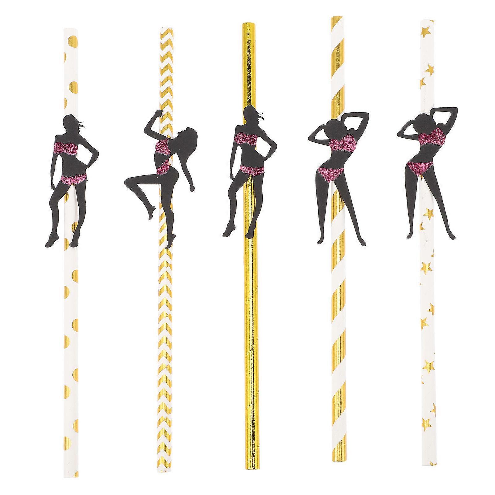 Party Essentials for Bride Groups, Durable Straws with No Burrs
