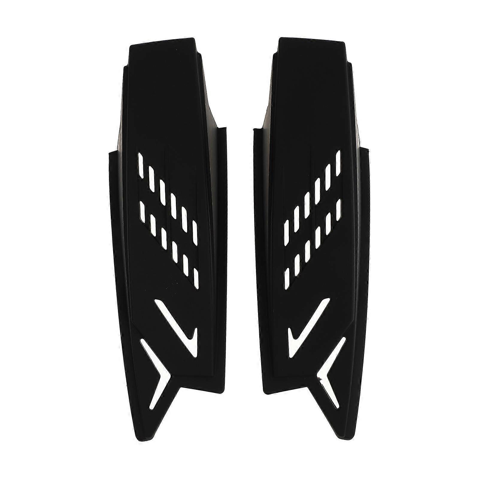 Black Plastic Horn for Decor with DoubleSided Tape Suitable for Most 2Pcs