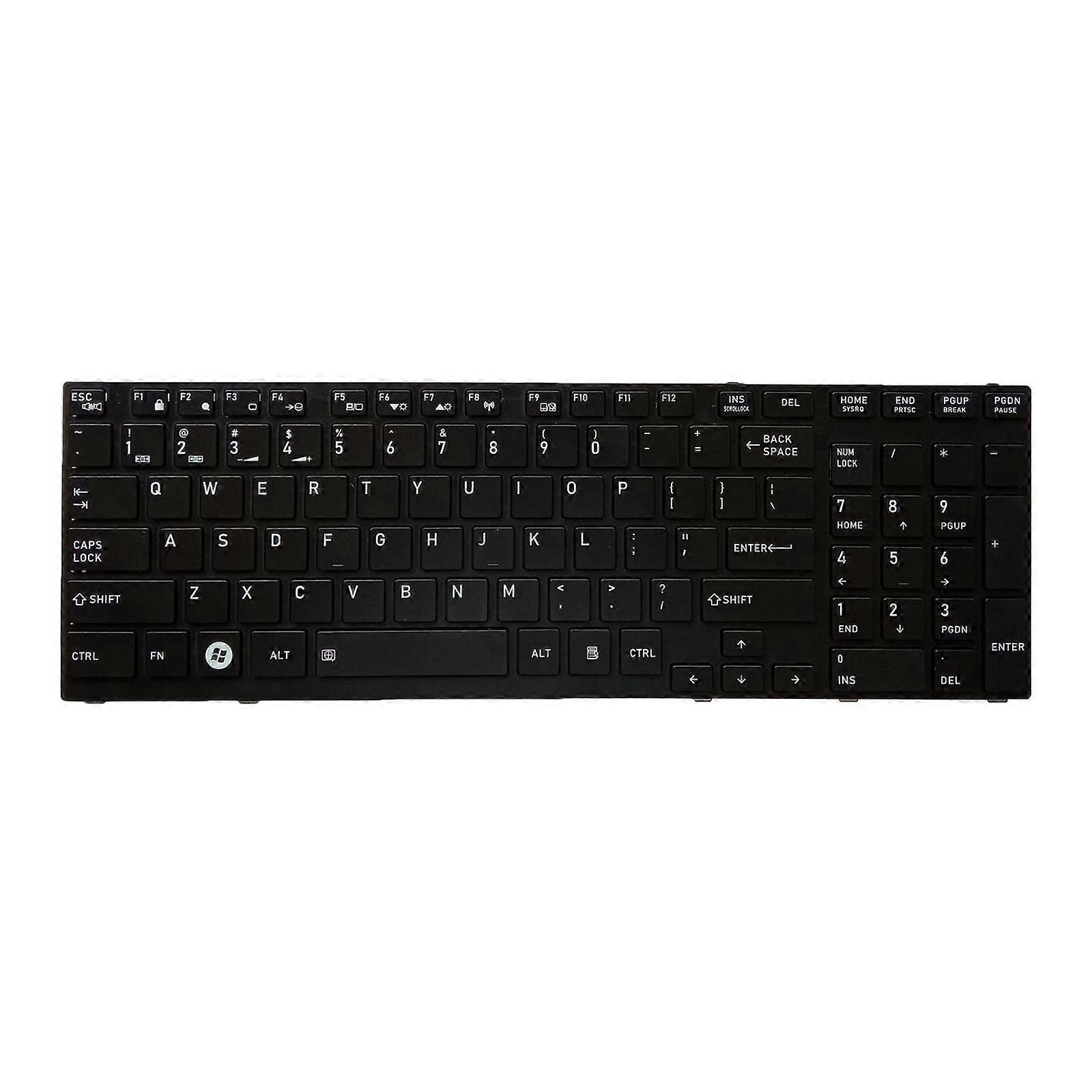 Laptop Keyboard Durable with Frame Matte Keypad for A660 A600 A600D
