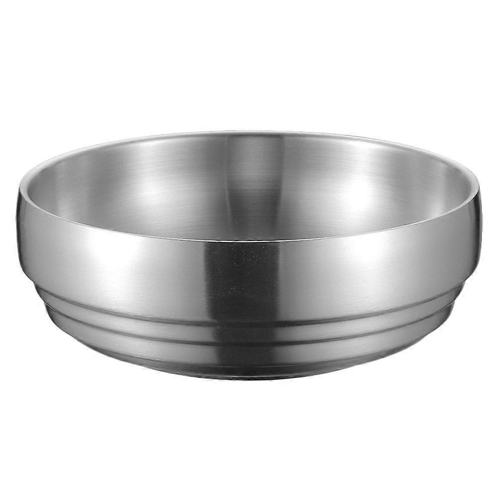 Two-Layer Soup Bowl Designed for Warm Meals, Lightweight Construction, Everyday Utility