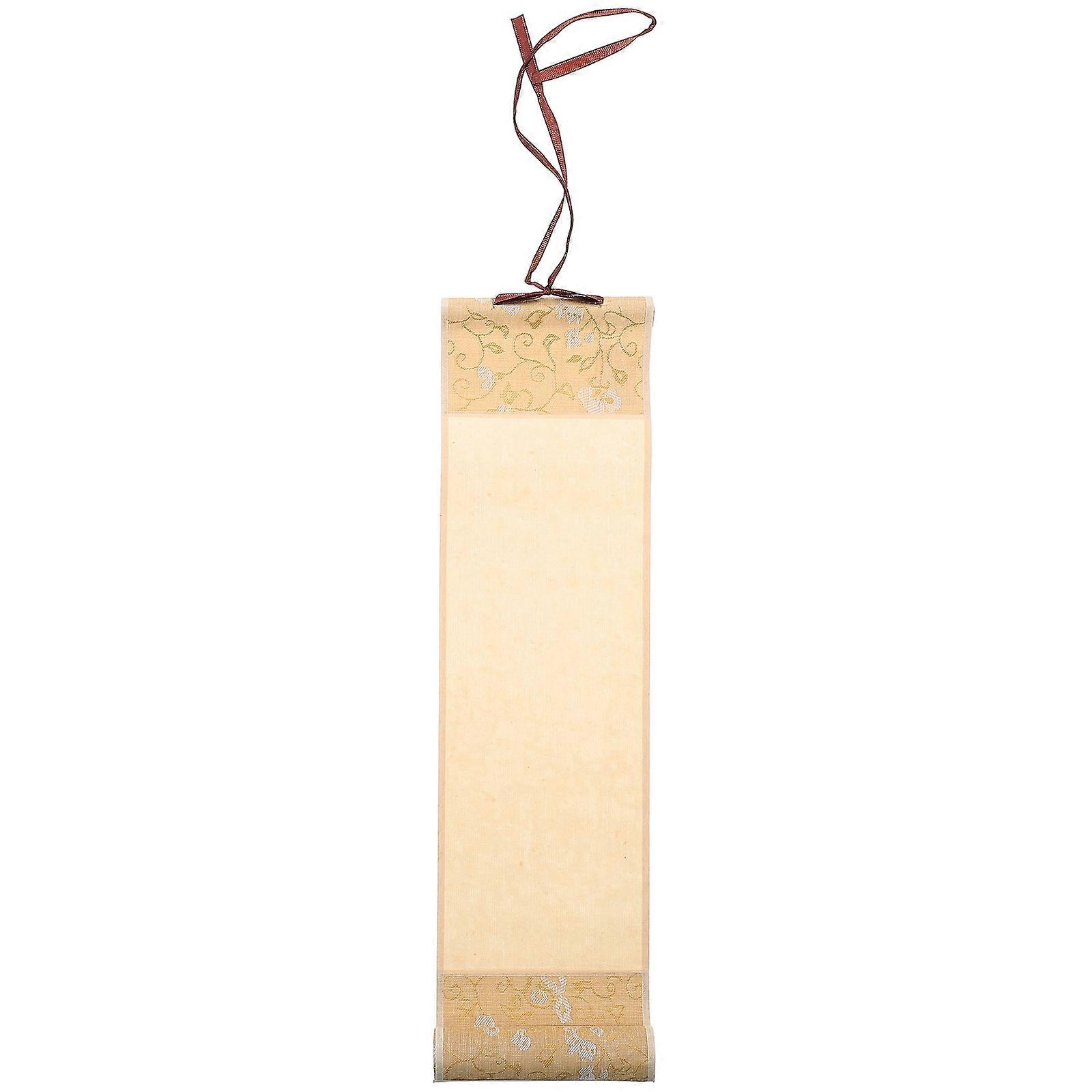 Decorative Blank Scroll Paper for Home Office   Traditional Chinese Art for Calligraphy, Painting, and Writing – Lightweight and Portable Design