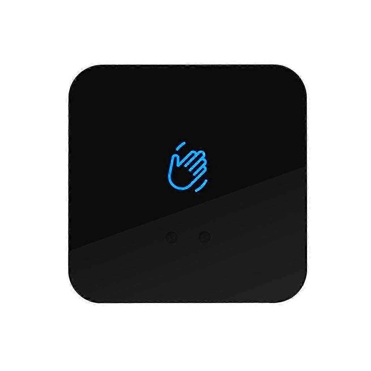 Installazione a infrarossi su superficie Serratura per porta a infrarossi senza contatto Sensore senza contatto Pulsante di uscita Apriporta a infrarossi Interruttore campanello A