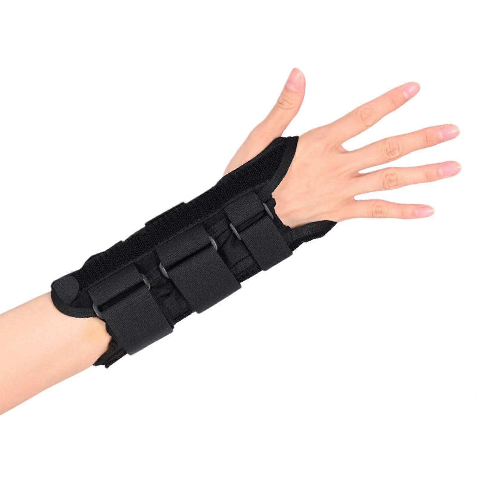 Wrist Bandages Adjustable Left And Right Wrist Support With Metal Splint Wrist Braces For Tendonitis Carpal Tunnel Syndrome