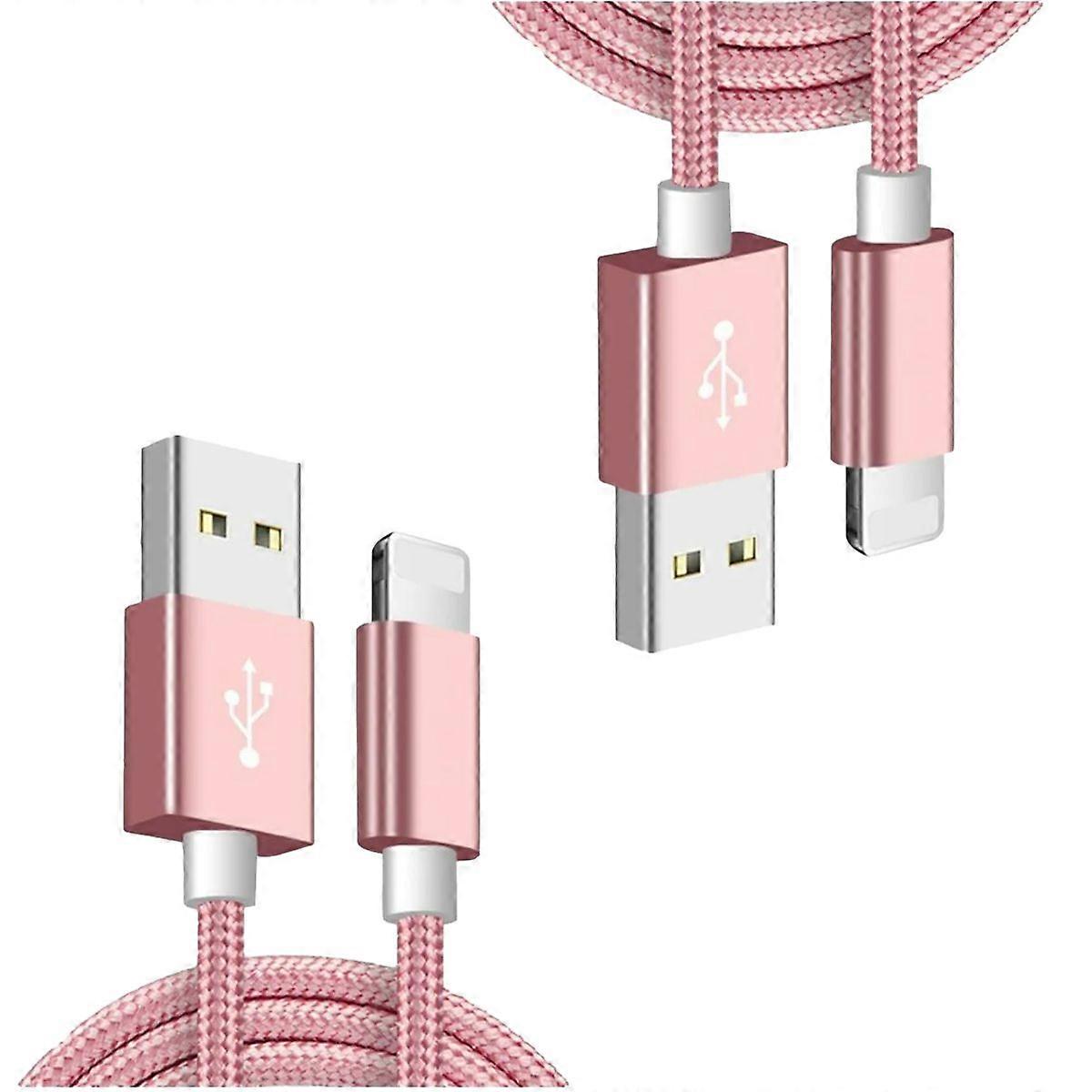 3m LNG Rosa data cable FR iPhone Laddare data cable