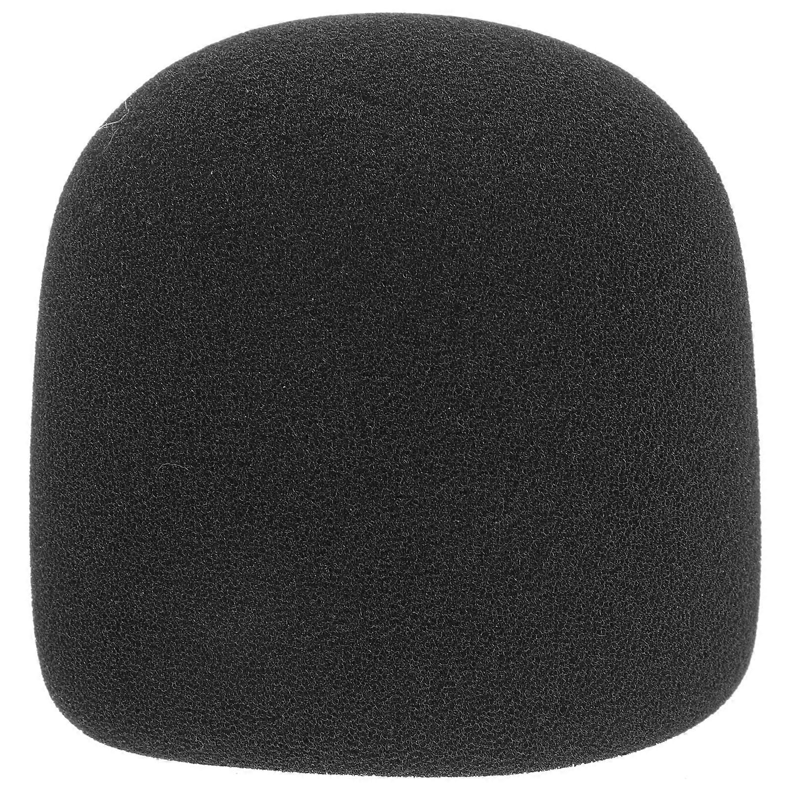 Replacement Microphone Windscreen Mic Wind Cover Noise Reduction Simple Shape KTV Party Interviews Stage Performance 8x8x8cm 1Set