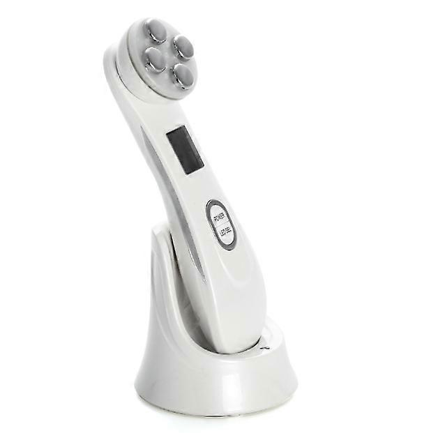 Beauty Device, 6 Skin Care Modes with LED Light, Anti Wrinkle Anti-Aging, White