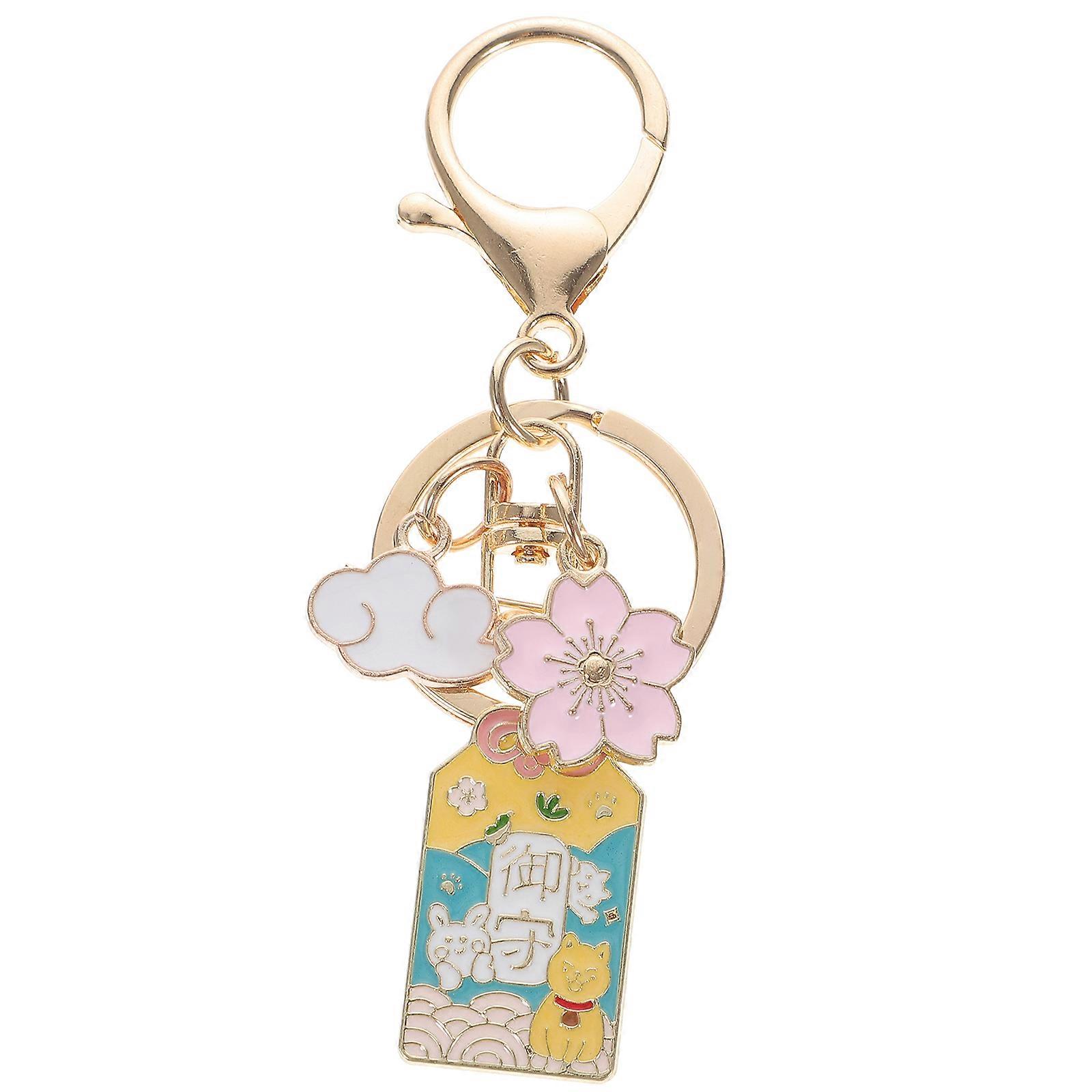 Creative Cartoon Zinc Alloy Keychain Pendant   Unique & Stylish Key Ring for Bag Decoration, Durable Design with Fine Craftsmanship for All Occasions