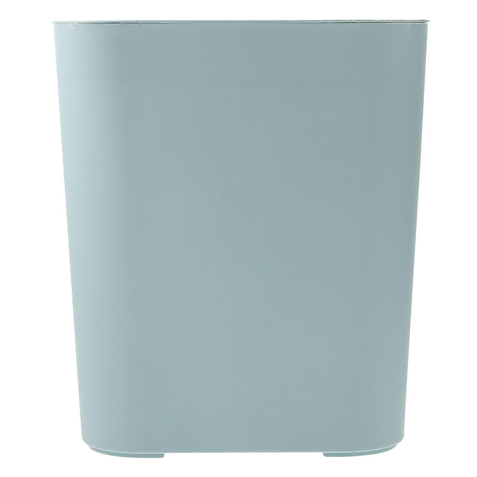 Dry Wet Classification Trash Can For Home Use Easy Cleaning Sky-Blue 1Pcs
