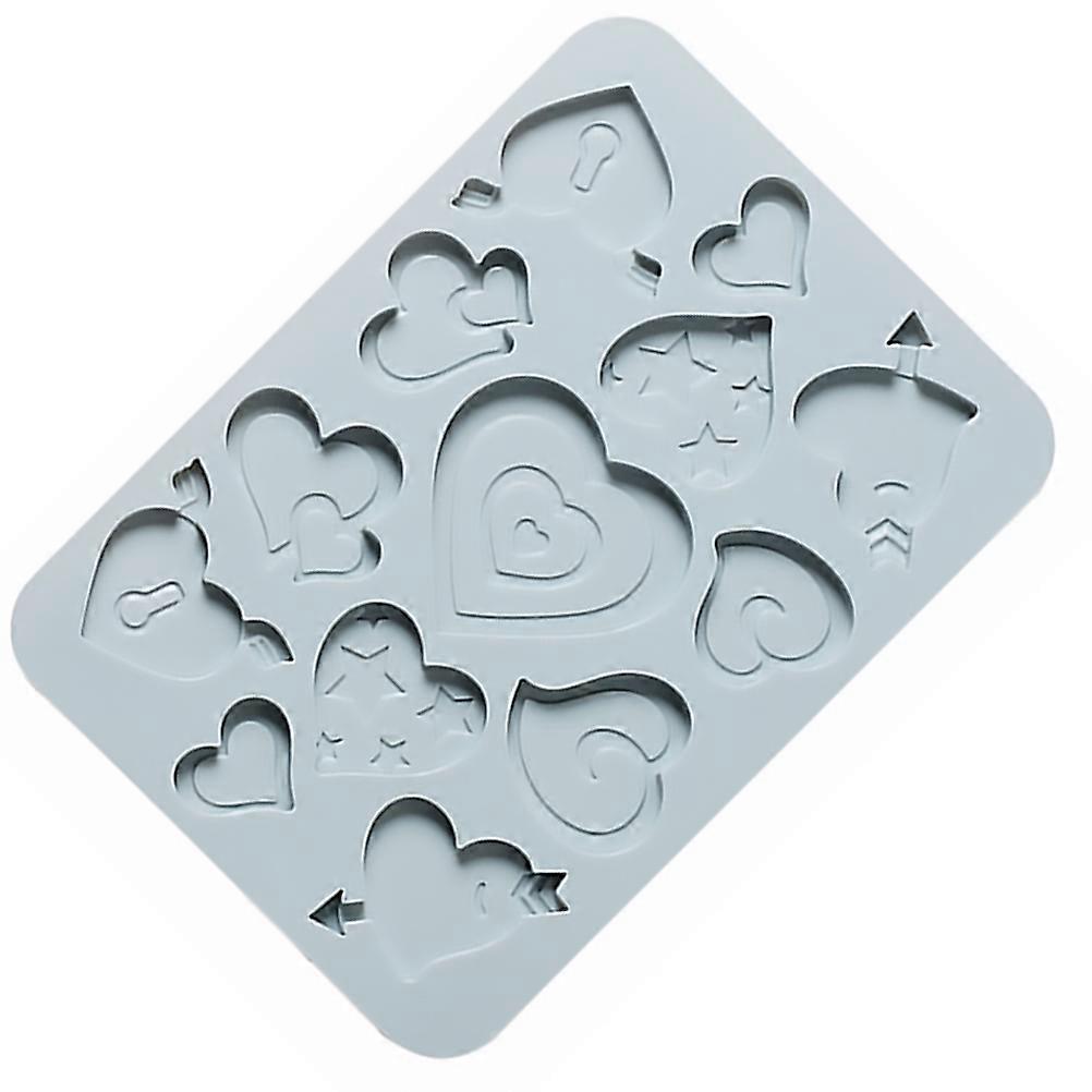 1Pcs Heart Silicone Cake Mold for Baking Use Non Stick Tool