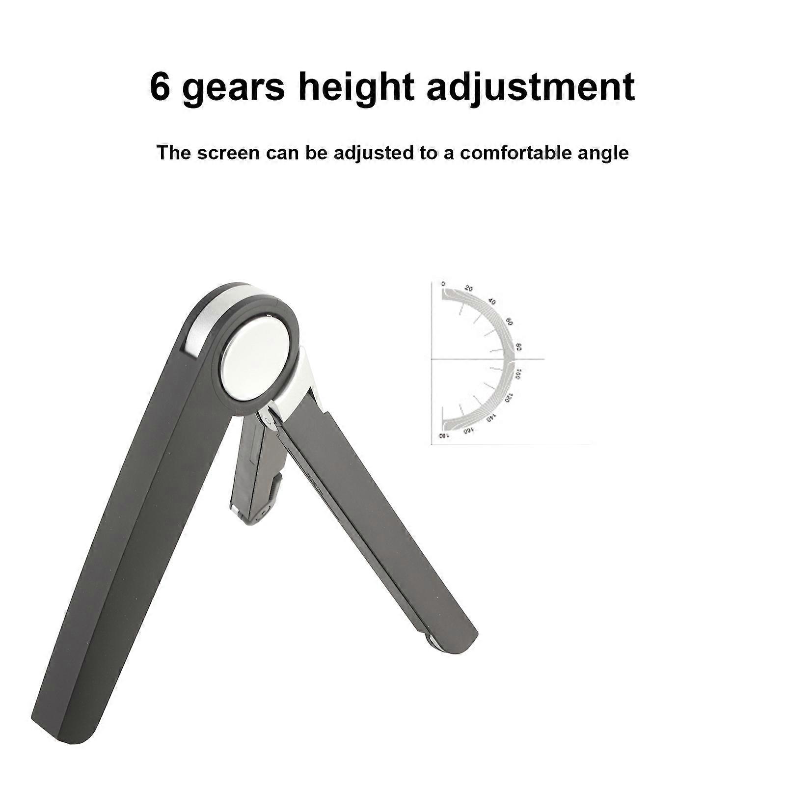 Foldable Laptop and iOS Tablet Stand (UP‑1 Black)