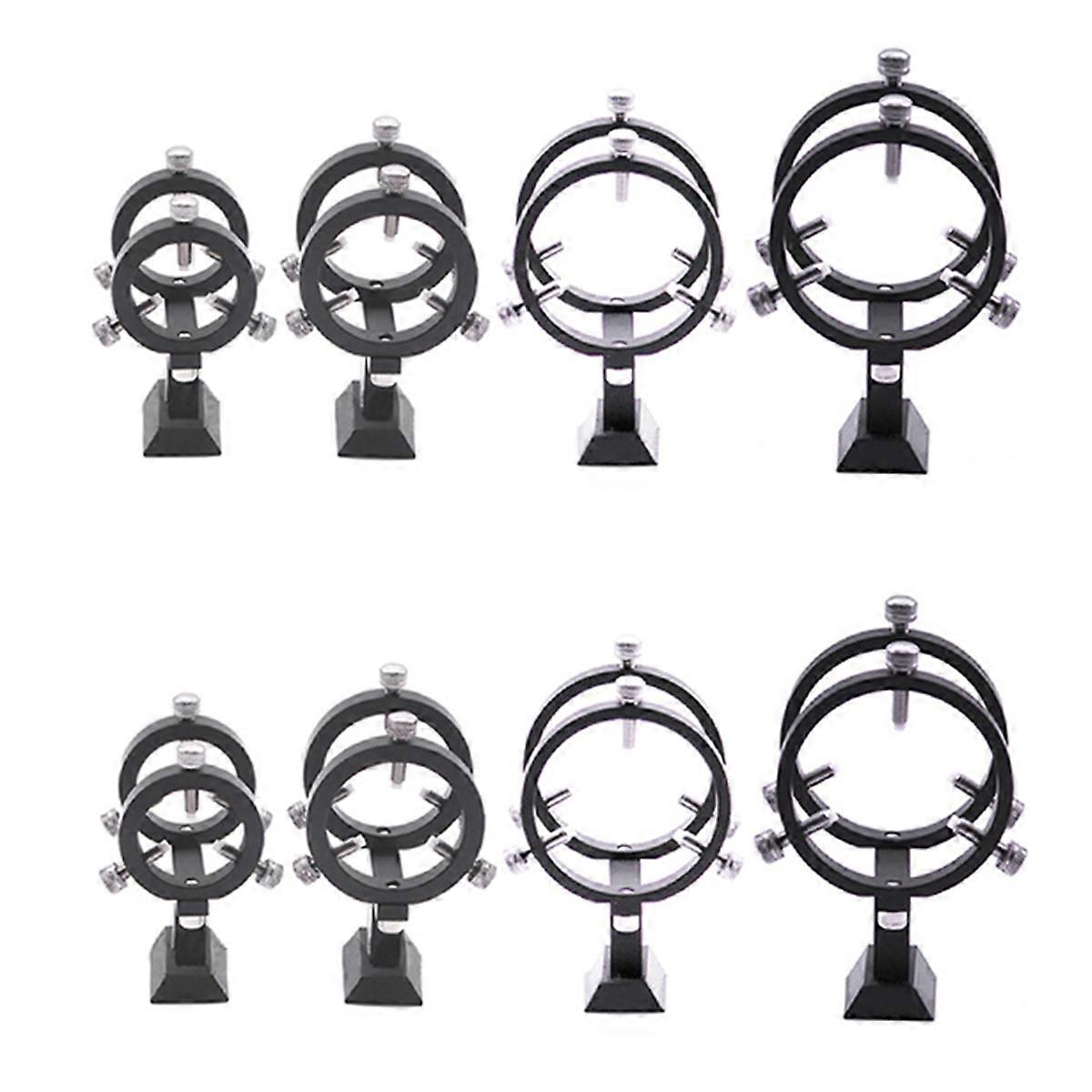 Adjustable Pointer Finderscope Bracket 6-Point Guidescope Rings Mount Astronomical Telescope