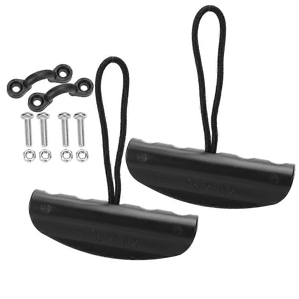 Kayak Pull Handle, T-Handle with Cord and Protective Grommets, Durable Replacement Accessories