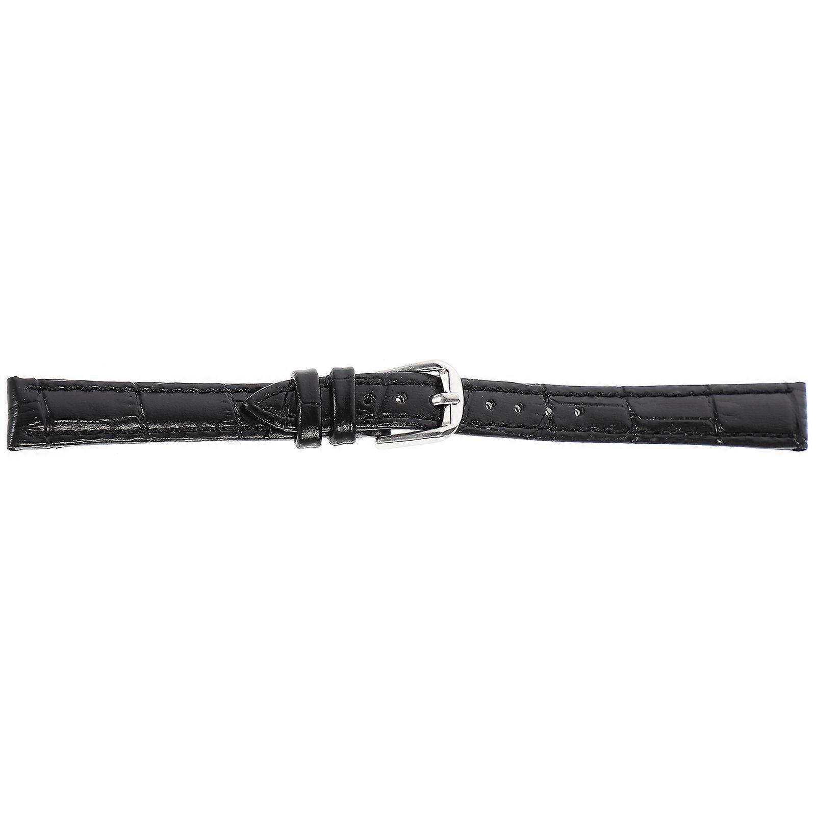 Artificial Leather Watch Band Durable Smooth Adjustable Classic Design Retro Pattern 10.8X1.1cm 1Pc