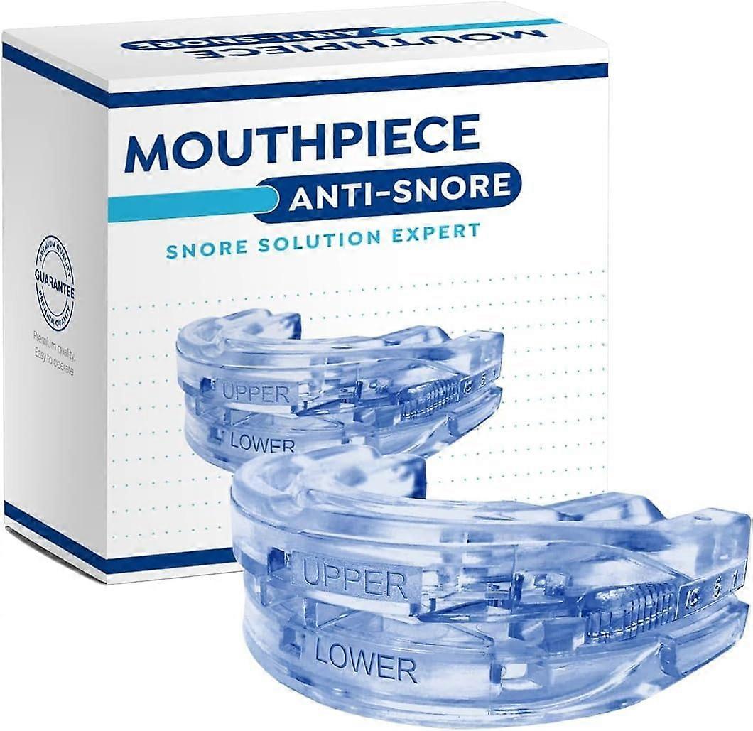 Jeremytis Plus Snoring Splint The Pro AntiSnoring Mouthpiece (Blue, 1 piece)