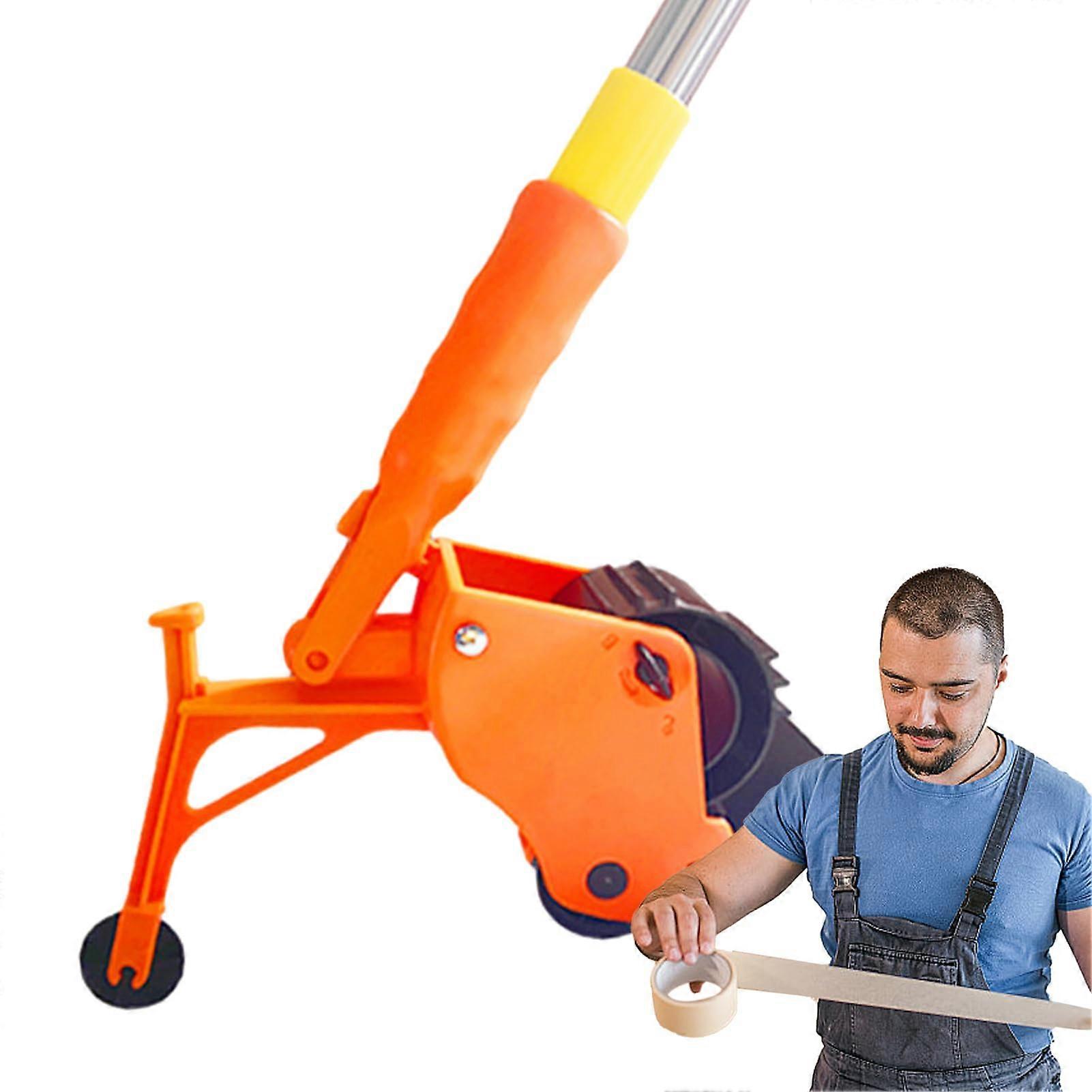 Masking Tape Applicator Hand Tape Bonding Machine, Masking Tape Dispenser for Floor Marking, Decoration Protection and Laying, Tape Applicators