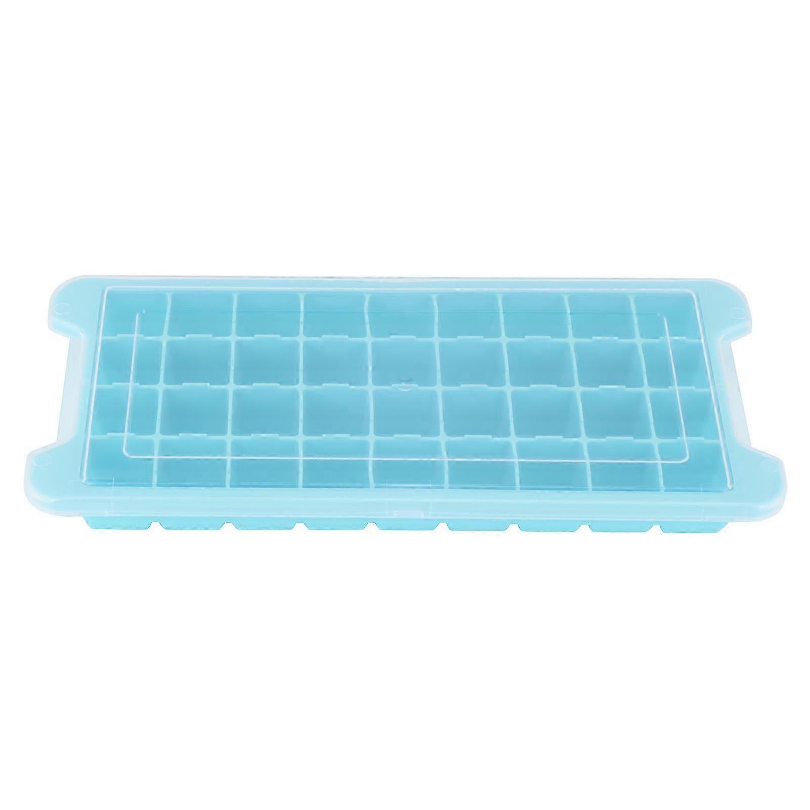 36 - Grid Stackable Silicone Ice Cube Tray with Lid and Seal, Perfect Kitchen and Bar Accessory for Your Needs