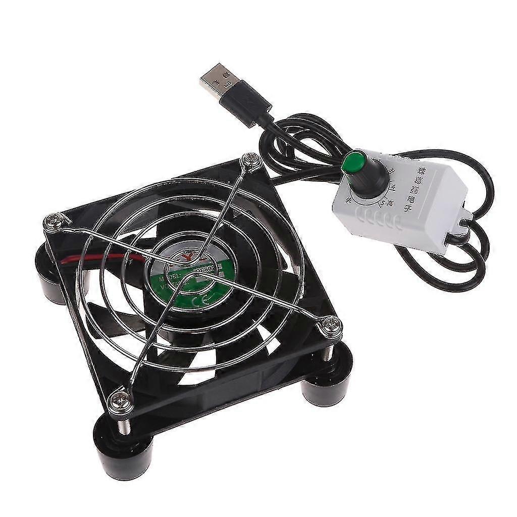 Multi-functional USB Fan 3000rpm Heat Dissipation Pad Suitable for Routers and Set-top Boxes