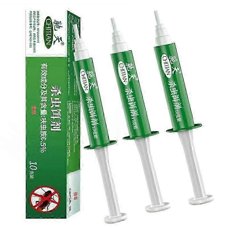 3pcs Cockroach Poison Powerful Anti Cockroach Eliminator Control Killing Cockroach Ant Capture Pen Cockroach Repellent Anti Pest Gel