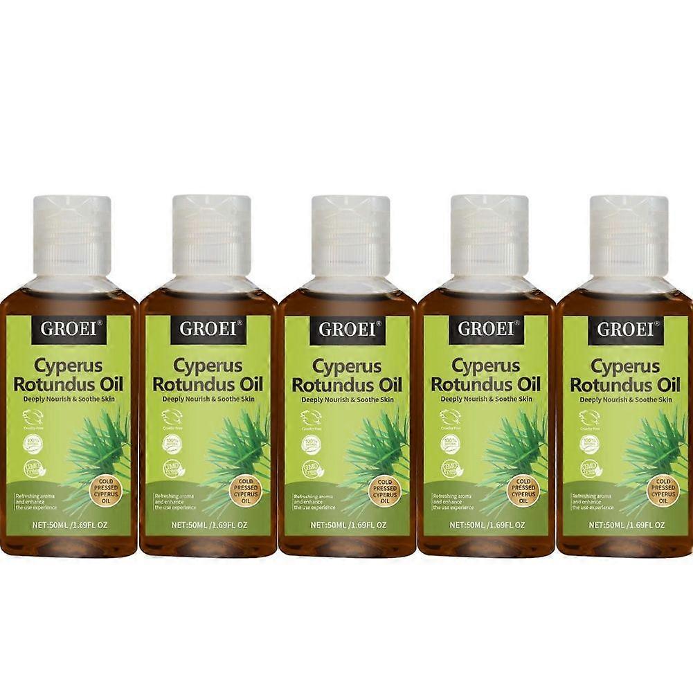 Ulei Cyperus Rotundus pentru epilare - ulei Cyperus 100% natural care reduce creșterea părului de pe corp, hidratează și calmează 50ml