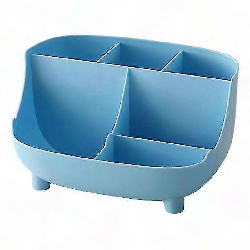 Multi-Grids Stable Storage Holder Plastic Student Stationery Organizer for Desk JIKAIX