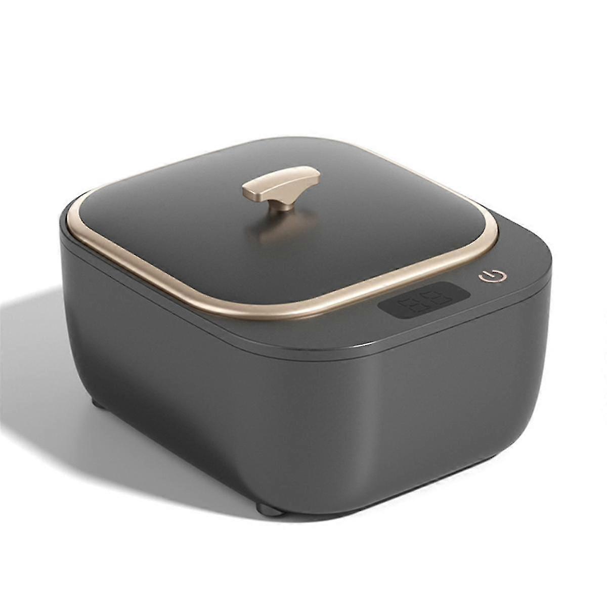 Ultrasonic Cleaner for Dentures, Professional Cleaner Machine for All Dental, Retainer, Aligner Black US Plug