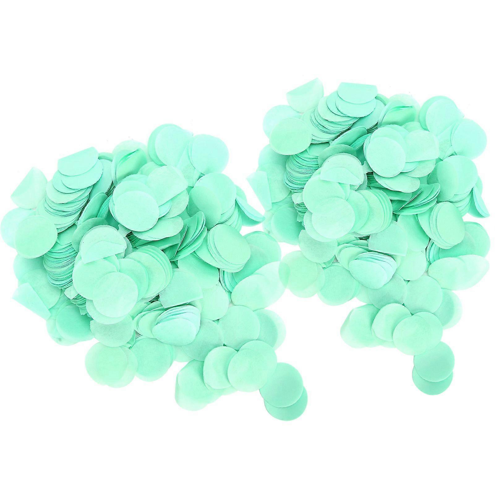 2025 Latest Model 2Bag Round Paper Confetti 2.5cm Birthday Party Festival