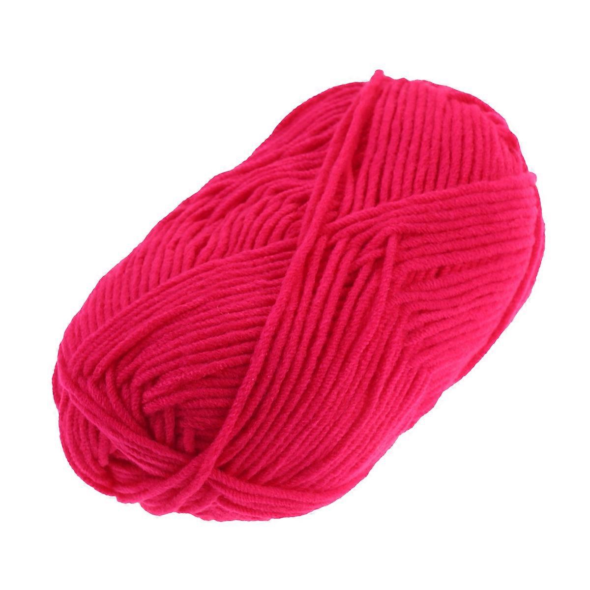 Yarn For Crocheting Milk Cotton Yarn Warm Yarn For Sweaters Hats Scarves Diy Watermelon 1Pack