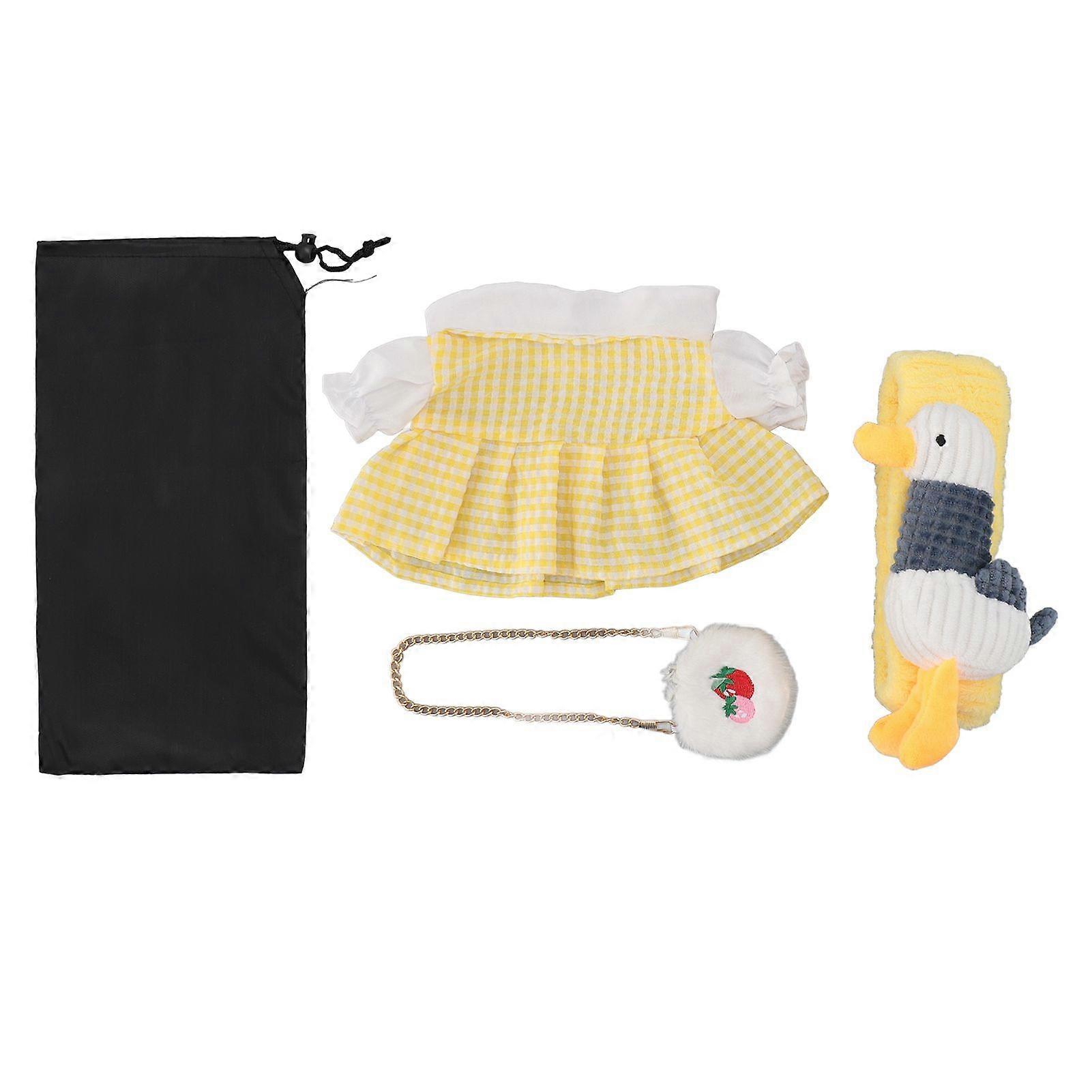 2025年最新モデルぬいぐるみ服愛らしいアヒルぬいぐるみ服DIY人形