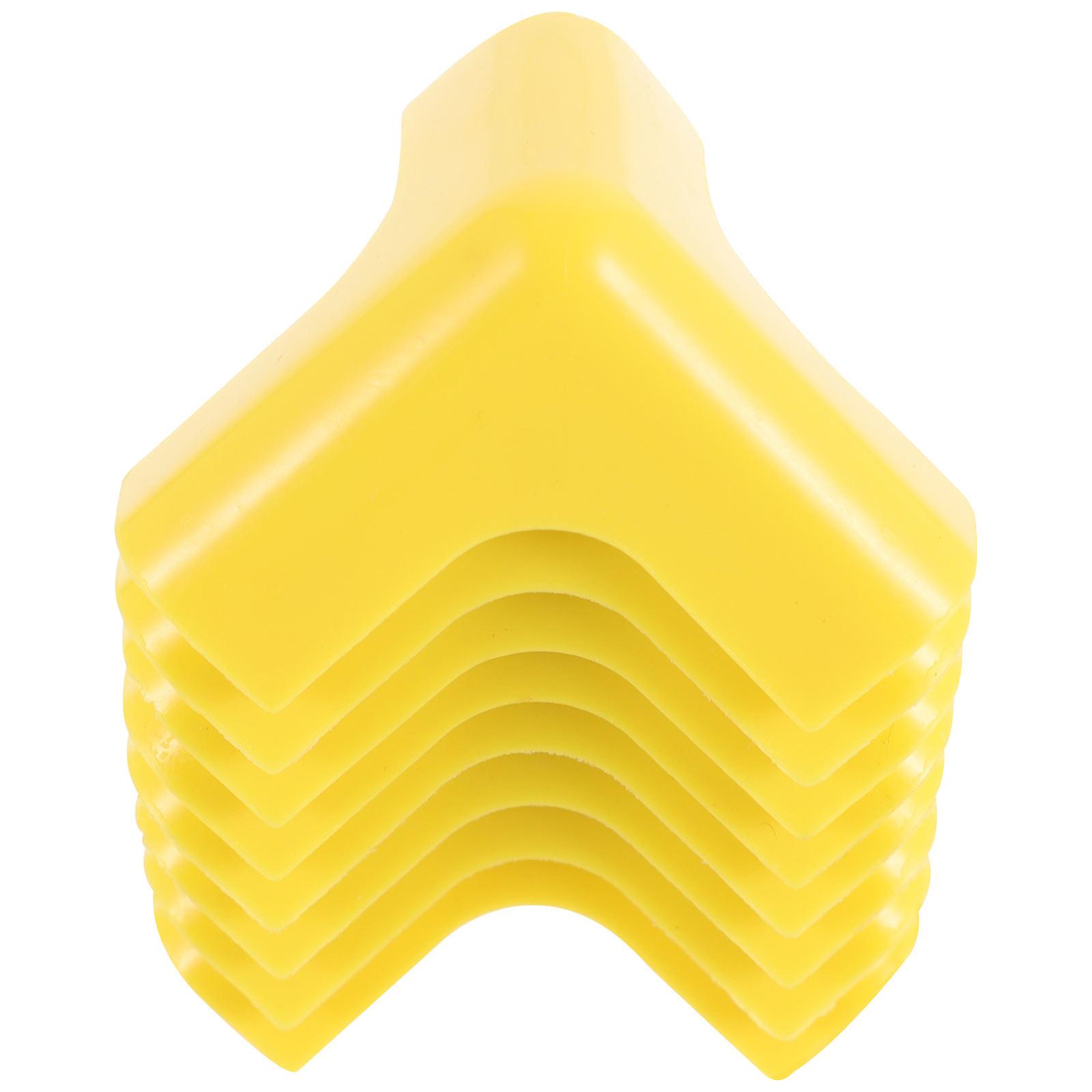 Furniture Corner Protector with Silicone Material for Safety 8PCS White