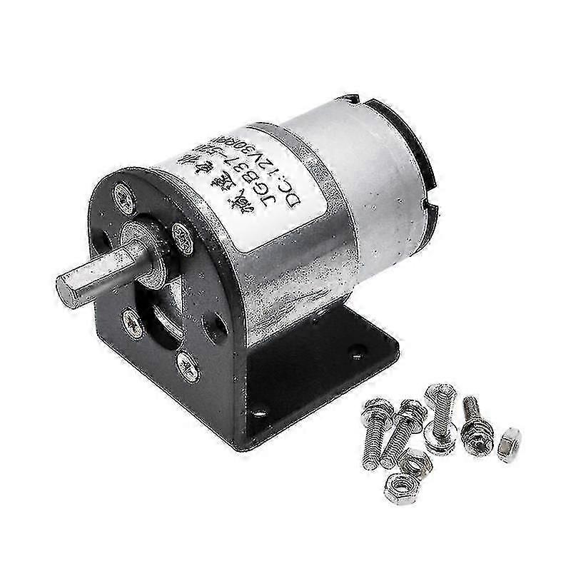 Jgb37-520 12v 24v High Torque Gear Box Electric Motor New Gearmotor 5/10/20/30/45/60/100/200/300/600rpmP20211224563