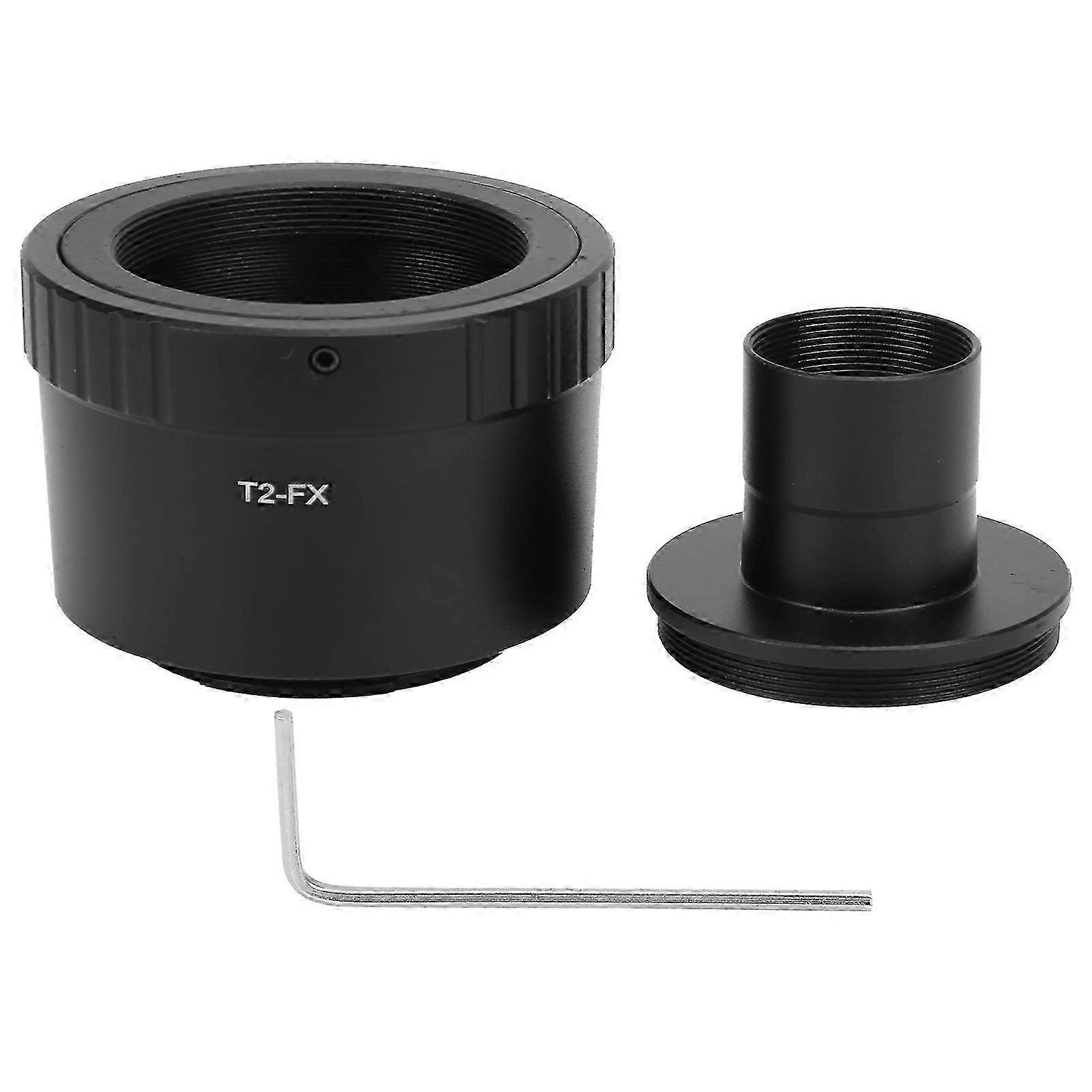 Telescope 0.965in T Mount Adapter and Lens Adapter Ring for Certain Brand FX Mount Camera
