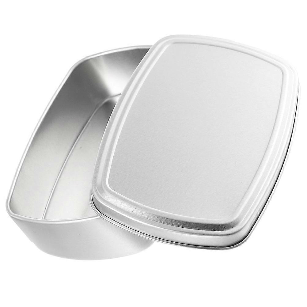 Wear Resistant Aluminum Box Multifunctional Soap Storage Portable Smooth Case 1 Set
