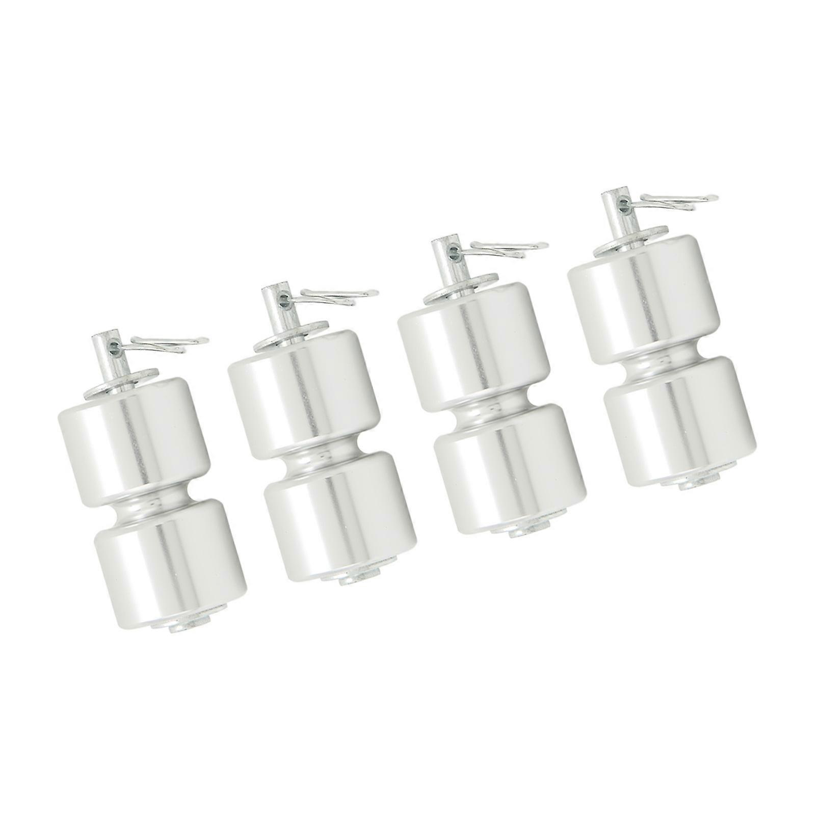 4PCS Trailer Tailgate Roller Compact Strong Strength for Trailer Tailgate Easy Lift Gate Lifting Bed Elevator