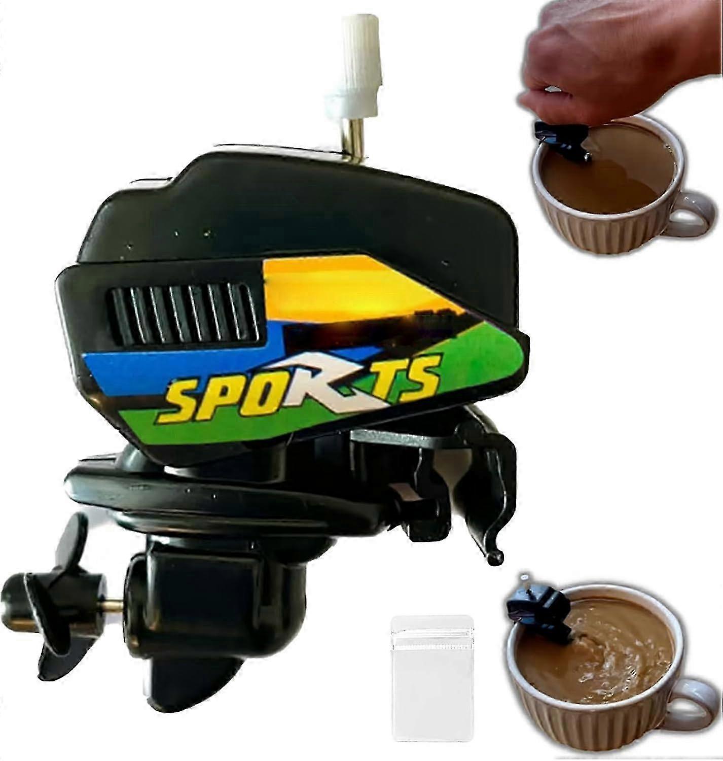 Rührer Boot 1pc Boot Motor Rührer Boot Rührer Rührer Elektrische Mini Neuheit Boot Mischer