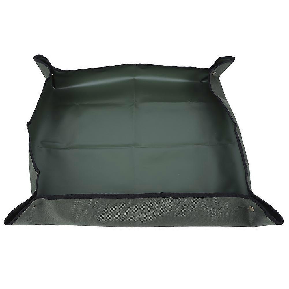Garden Plant Seedling Repotting Tray for Indoor Flower Transplanting Operating Tidy Potting Mat