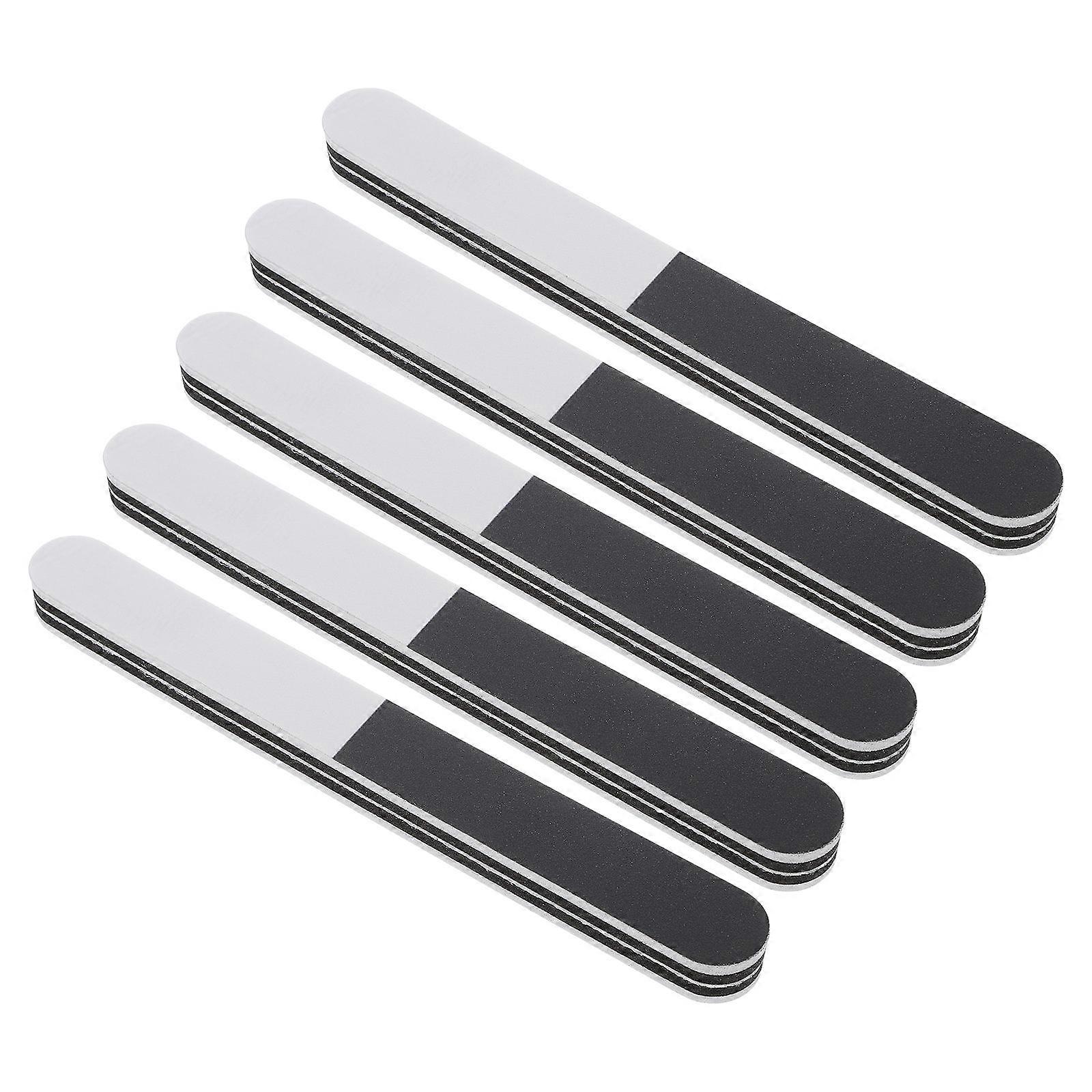 Sanding Stick For Crafts Surface Finishing Amateur Hobbyists 18X2X1.4CM Size 5Pcs