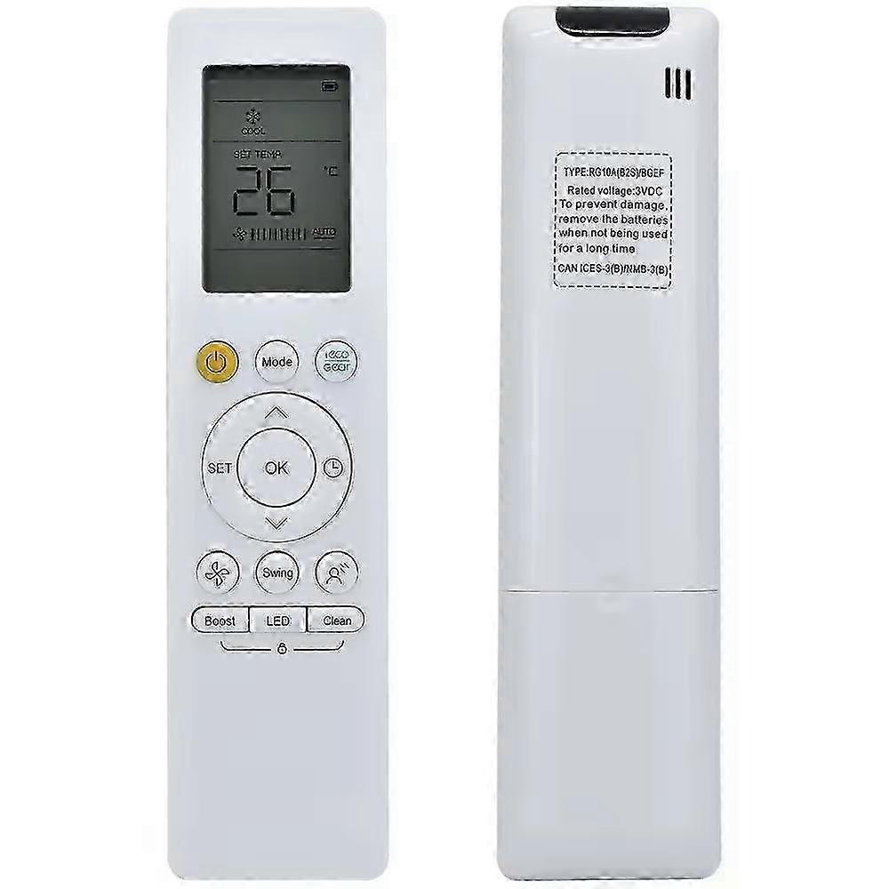 Ny RG10A (B2S) / BGEF fjärrkontroll för Midea luftkonditionering RG10A1 (E2S) / BGEF