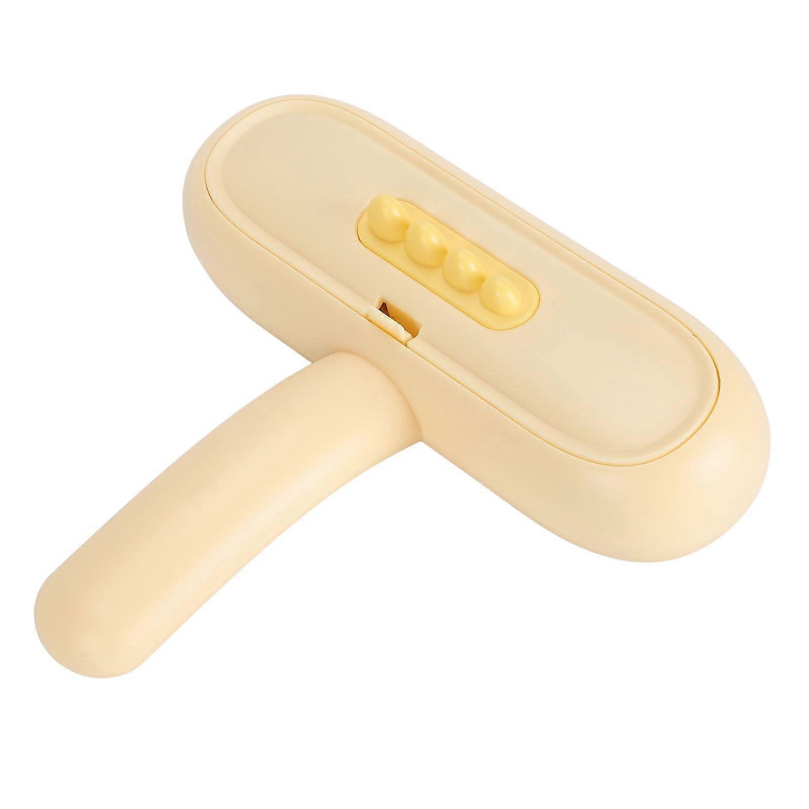 Pet Hair Remover, DoubleSided MultiPurpose Lint Roller with Ergonomic Handle (Yellow)