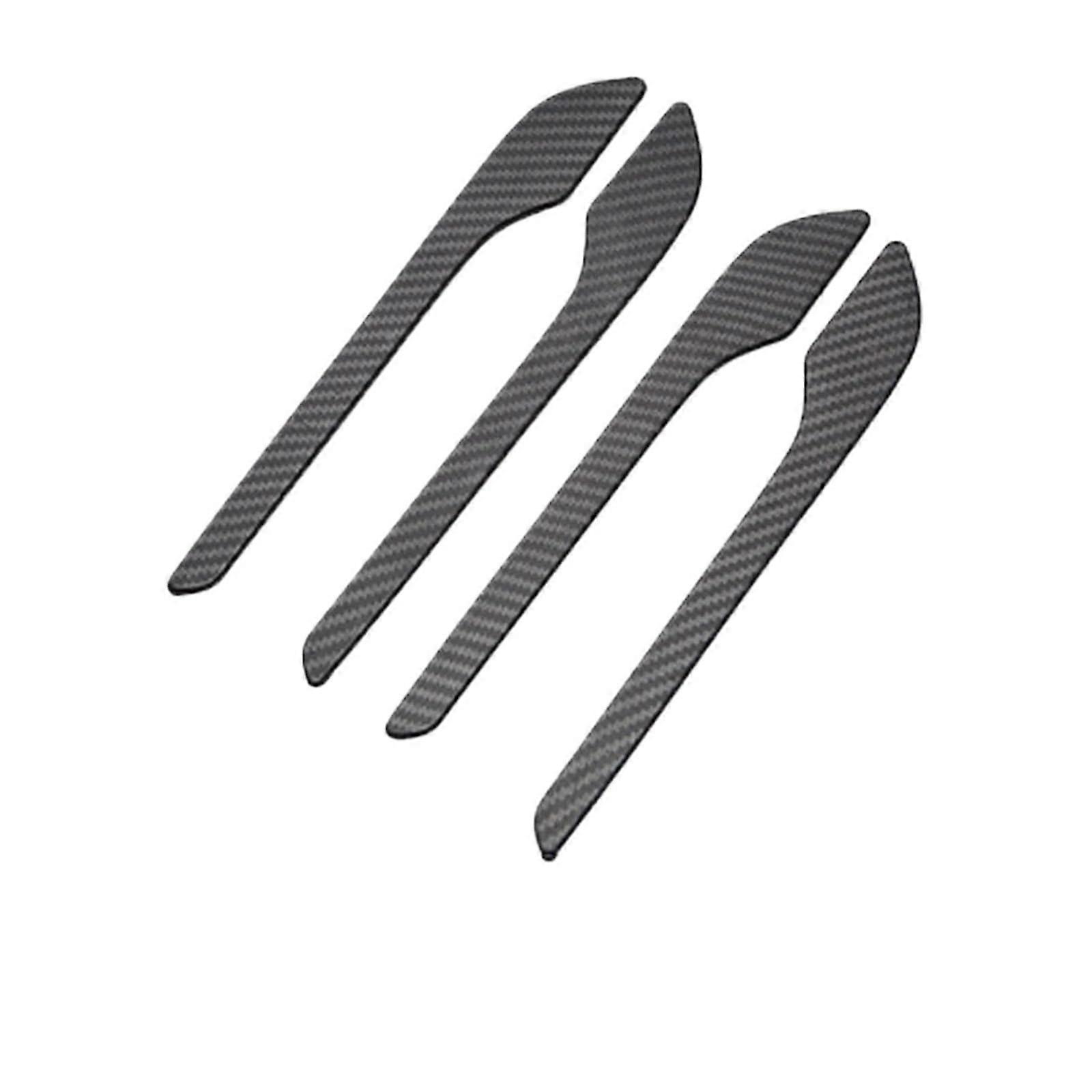 Door Handle Protection Film For Tesla Model Y And Model 3 (2017-2023) ABS Carbon Fiber Matte Finish Door Handle Cover