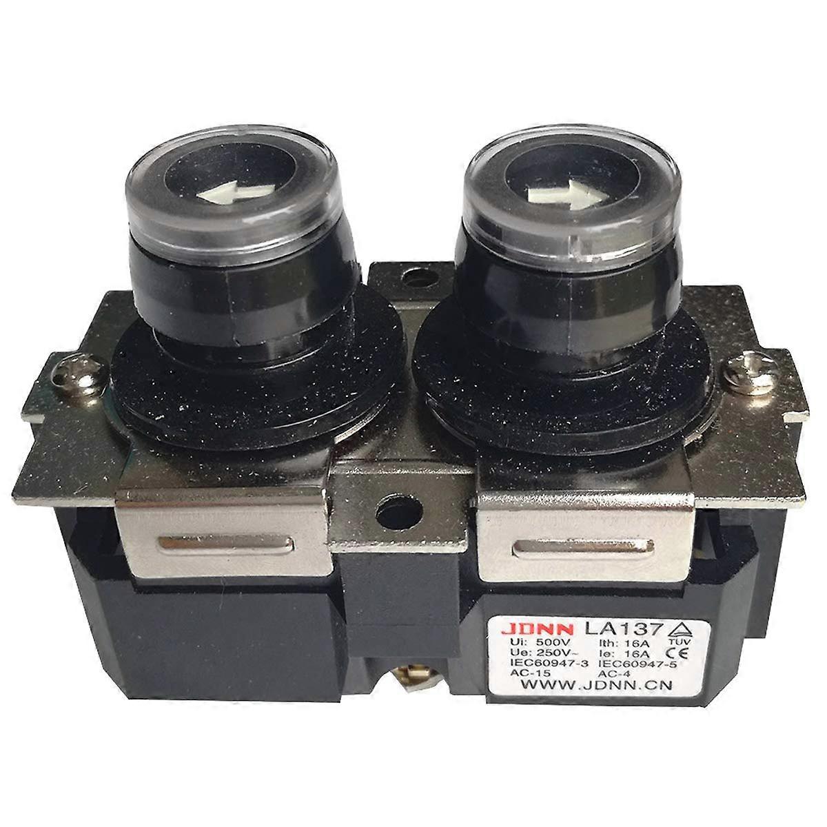 LA137 Single Phase Electric Hoist Direct Control Push Button Waterproof Up Down Switch Direct Crane Micro Controls Switch